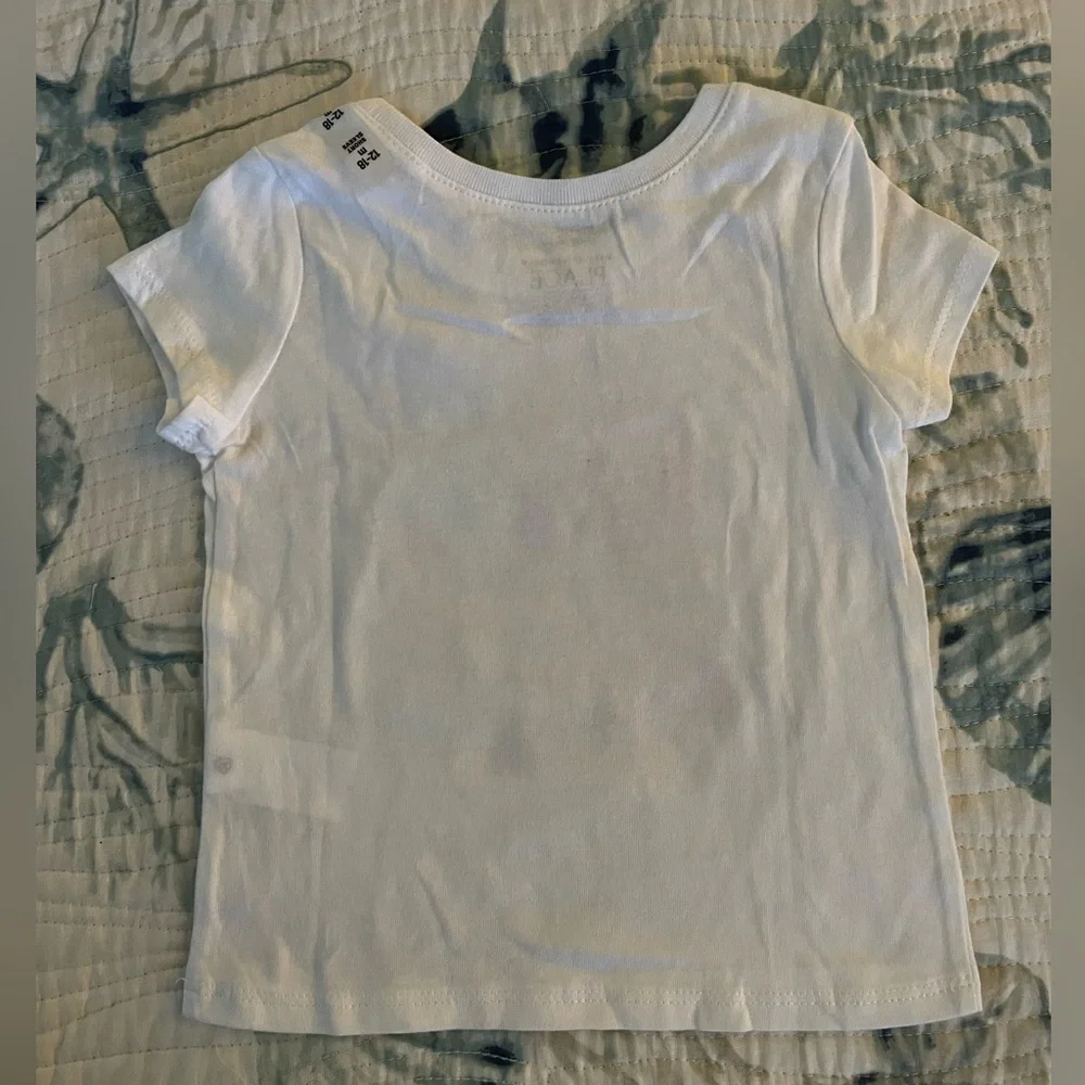 NWT The Children’s Place I am 1 sparkly birthday girl shirt size 12 to 18m